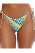 Luli Fama Island Blues Seamless Full Tie Side Bottom
